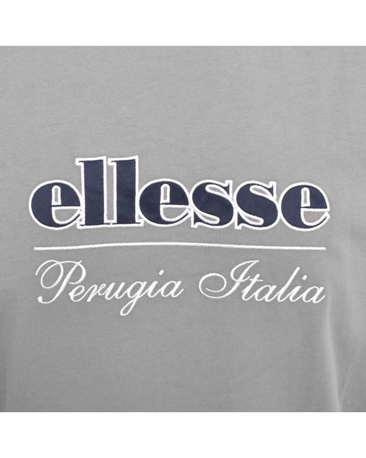 Ellesse Gray Itorla Logo T Shirt for men