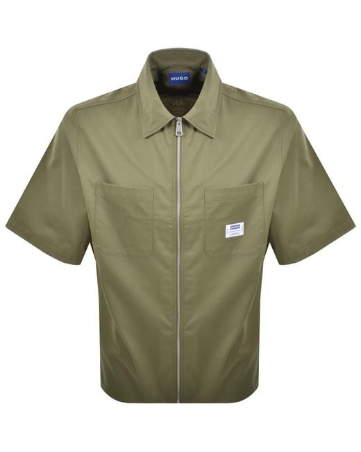 HUGO Green Ekyz Oversized Shirt for men