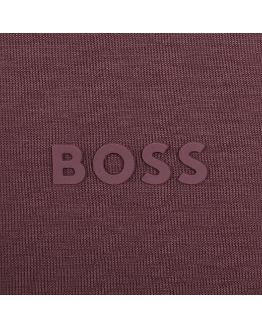 Boss Purple Boss Tchup T Shirt for men