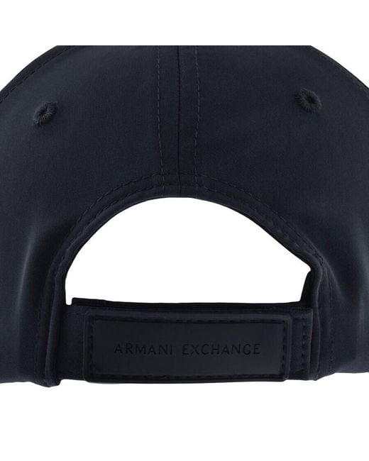 Armani Exchange Blue Logo Cap for men