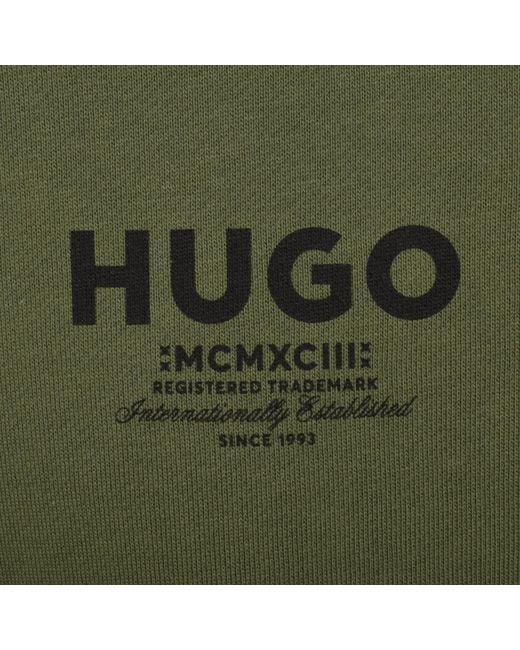 HUGO Green Nespon Sweatshirt Open for men