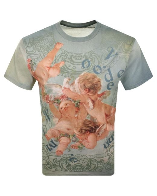 Vivienne Westwood Gray Classic Logo T Shirt for men