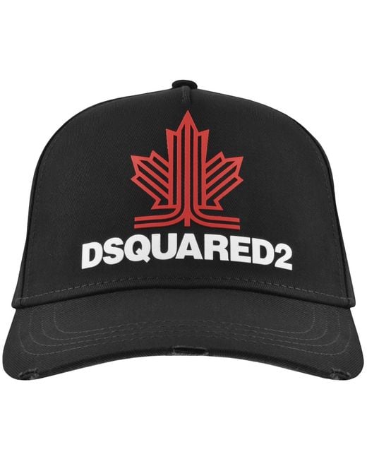 DSquared² Black Badge Baseball Cap for men