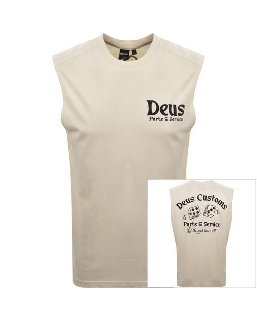 Deus Ex Machina Natural Knucklebones Vest for men