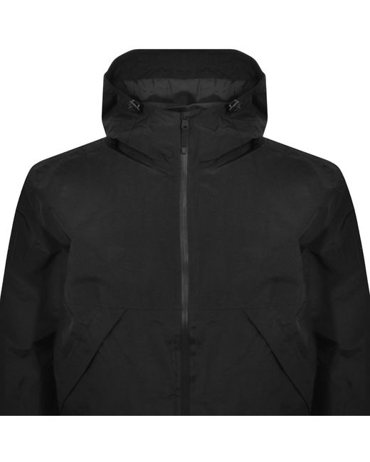 Timberland Black Winnick Waterproof Parka Jacket for men