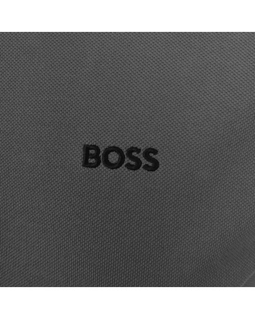 Boss Gray Boss Paddy Polo T Shirt for men