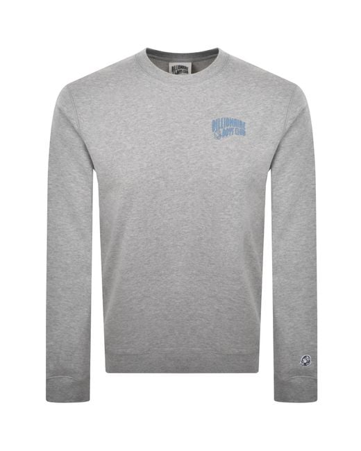 BBCICECREAM Gray Arch Logo Sweatshirt for men