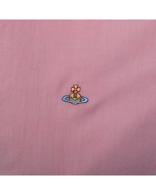 Vivienne Westwood Pink Ghost Long Sleeved Shirt for men