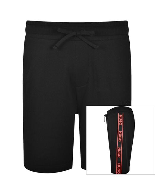HUGO Black Liam Shorts for men