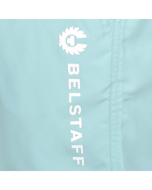 Belstaff Blue Tiller Swim Shorts for men
