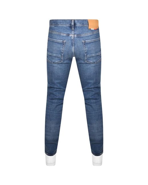 Tommy Hilfiger Blue Bleecker Slim Fit Jeans for men