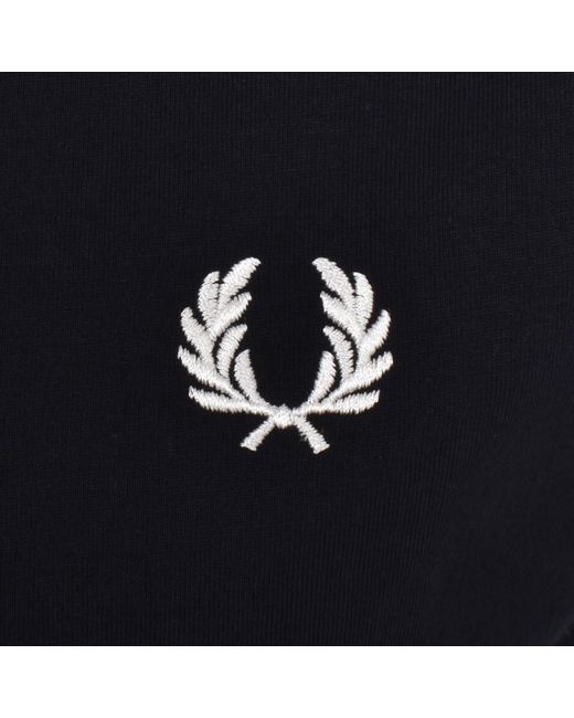 Fred Perry Black Crew Neck T Shirt for men