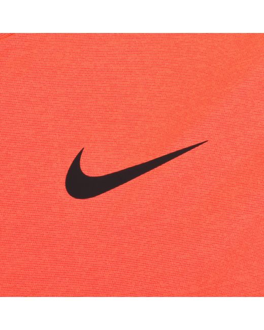 Nike Orange Training Dri Fit Logo T Shirt for men