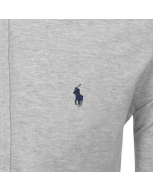 Ralph Lauren Gray Featherweight Mesh Shirt for men