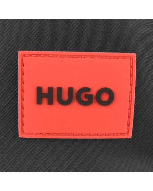 HUGO Black Ethon Zip Bag for men