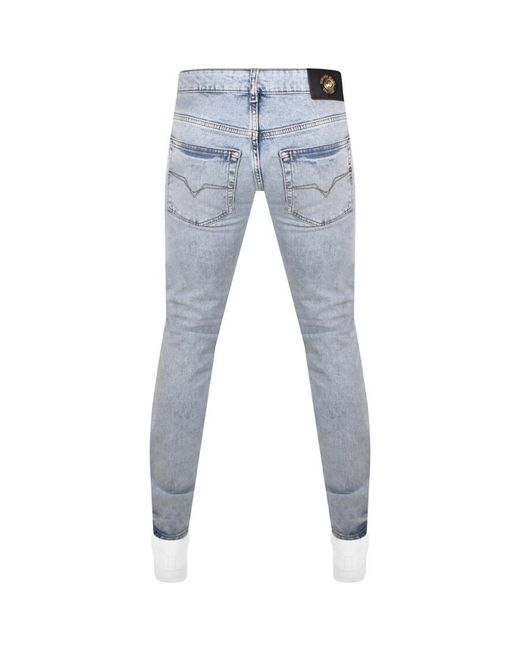 Versace Blue Couture Slim Milano Jeans for men
