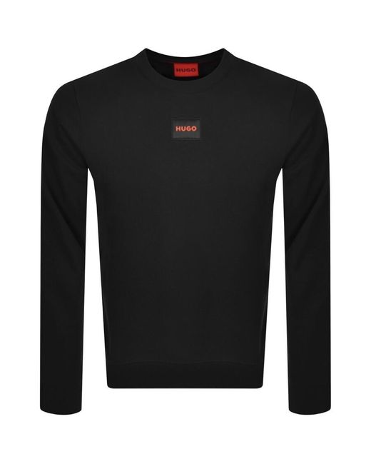 HUGO Diragol 212 Sweatshirt in Black for Men | Lyst
