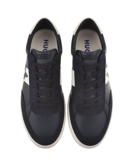 HUGO Blue Morrie Tennis Trainers Dark for men
