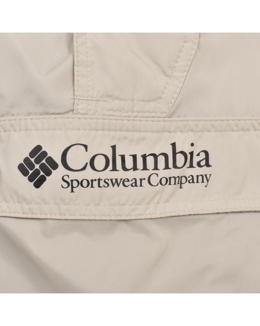 Columbia Gray Challenger Windbreaker Jacket for men