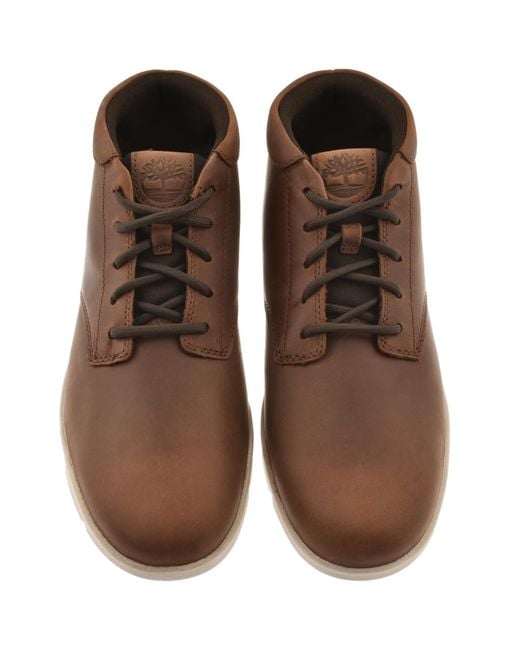 Timberland Brown Parker Street Mid Lace Trainer for men