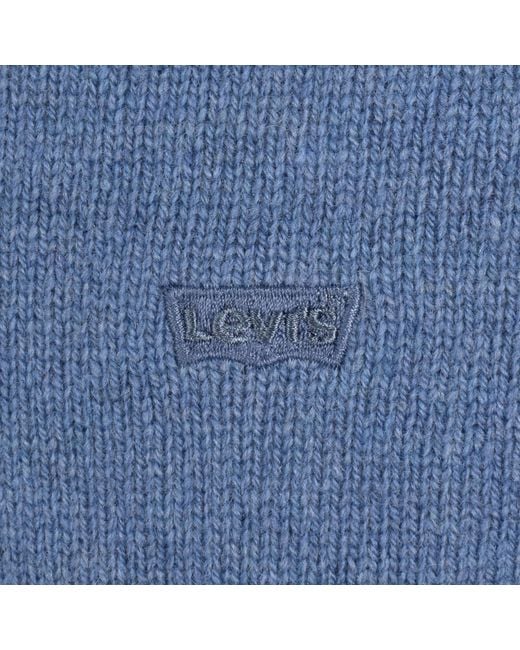 Levi's Blue Crew Neck Knit Jumper for men