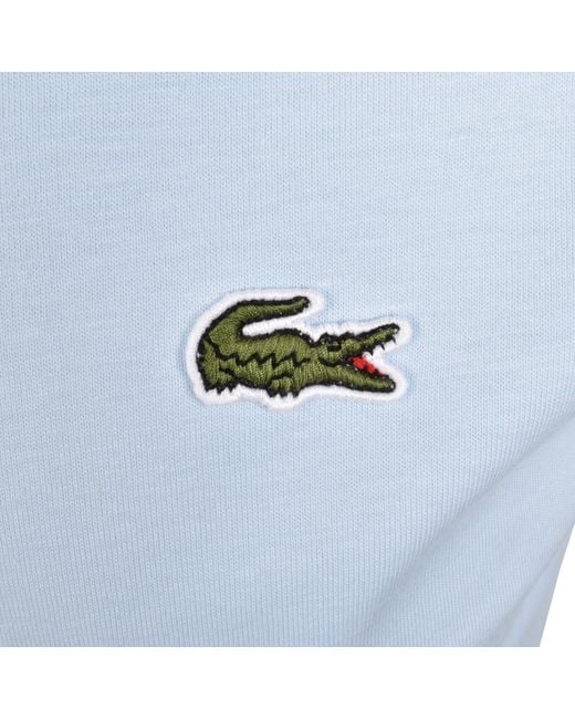 Lacoste Blue Core Logo T Shirt Sky for men