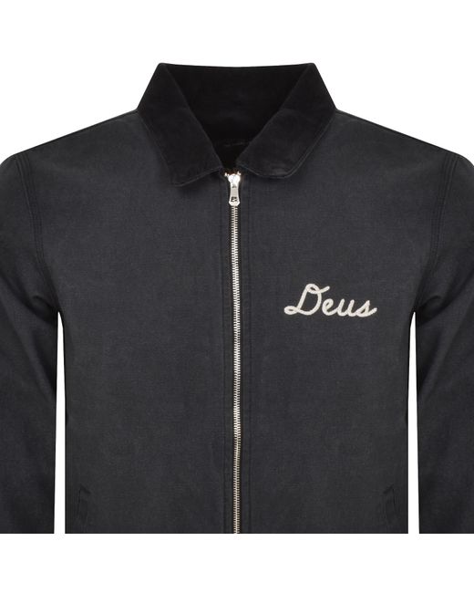 Deus Ex Machina Black Ofr Jacket for men