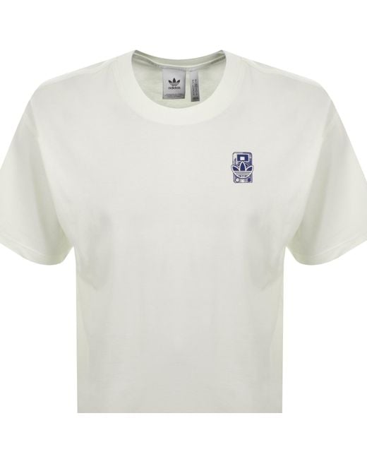 Adidas Originals White Lofi T Shirt Off for men