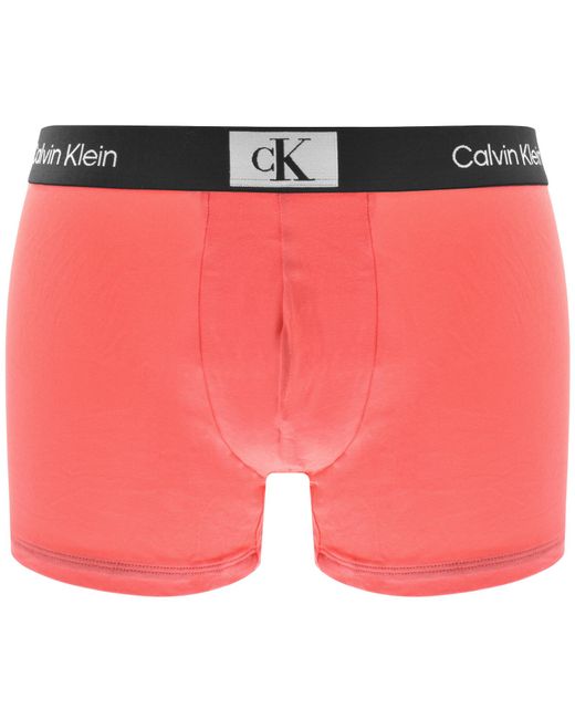 Calvin Klein Black Underwear 7 Pack Trunks for men