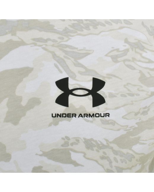 Under Armour Gray Abc Camo T Shirt for men
