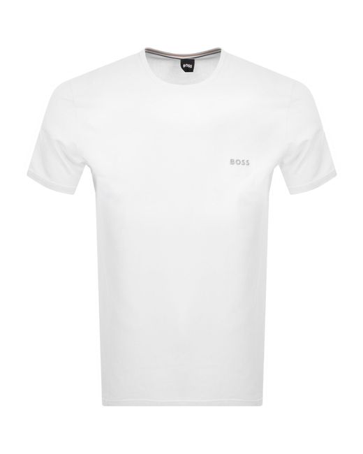 BOSS BUSINESS White Boss Mix And Match T Shirt for men