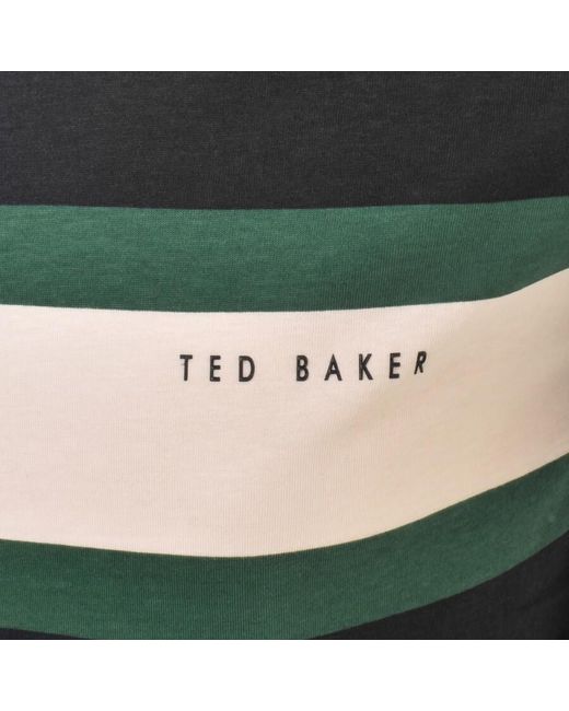 Ted Baker Black Kainro Short Sleeve T Shirt for men