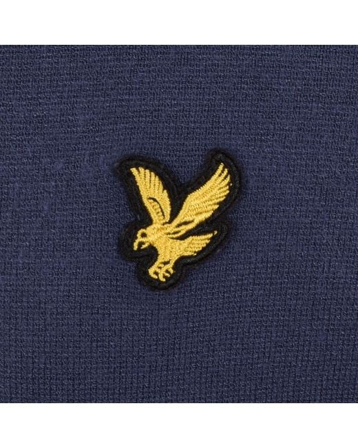 Lyle & Scott Blue Tipped Full Zip Sweatshirt for men