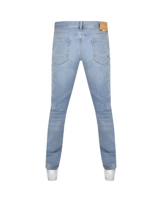 toevoegen aan Schijn richting Tommy Hilfiger Bleecker Slim Fit Jeans in Blue for Men | Lyst