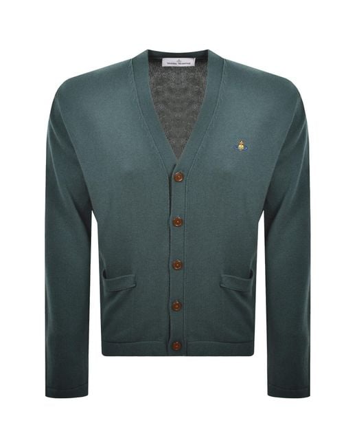 Vivienne Westwood Green Alex Cardigan for men