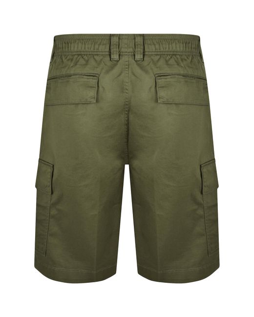 Calvin Klein Green Jeans Cargo Shorts for men