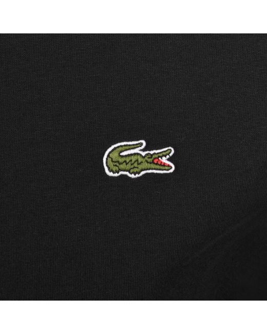 Lacoste Black Long Sleeved T Shirt for men