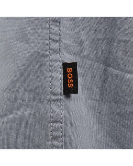 Boss Blue Boss Relegant 6 Short Sleeved Shirt for men
