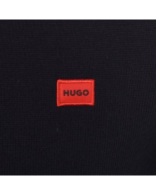 HUGO Blue San Peer C Knit Jumper for men