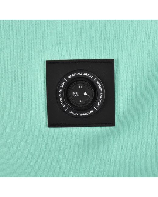 Marshall Artist Green Siren T Shirt Mint for men