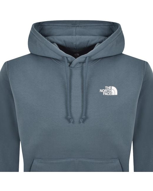The North Face Blue Evo Box Hoodie for men