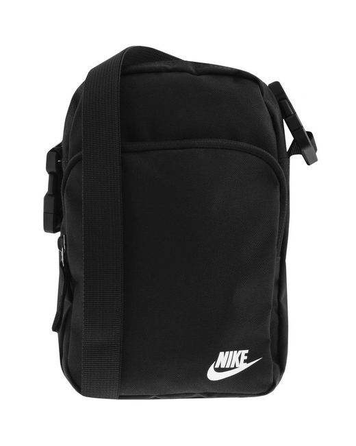 Nike Synthetic Heritage 2.0 Shoulder Bag in Black for Men Lyst