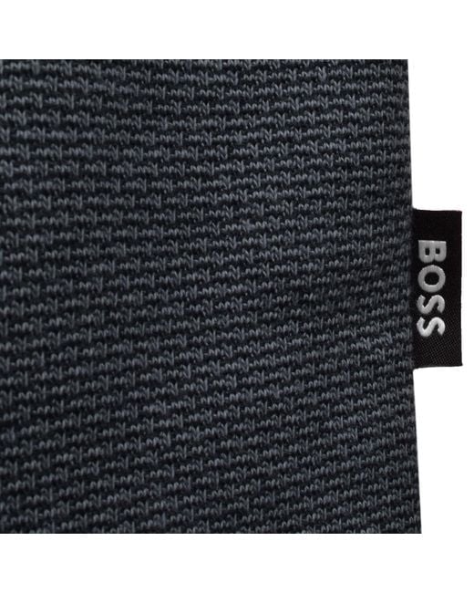 BOSS BUSINESS Blue Boss Powell 102 Polo T Shirt Dark for men