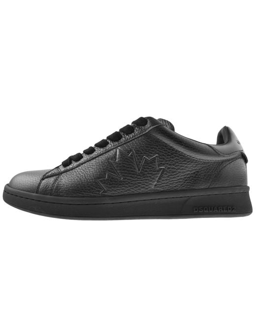 DSquared² Black Boxer Trainers for men