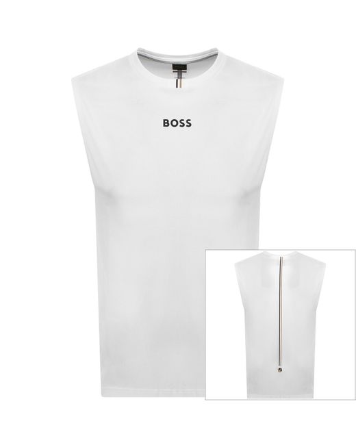 Boss White Boss Ts Toc Serve Vest for men