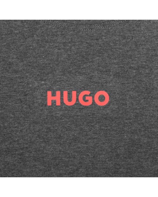 HUGO Gray Linked T Shirt for men