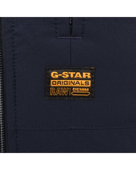 G-Star Blue G-Star Foundation Liner Gilet for men