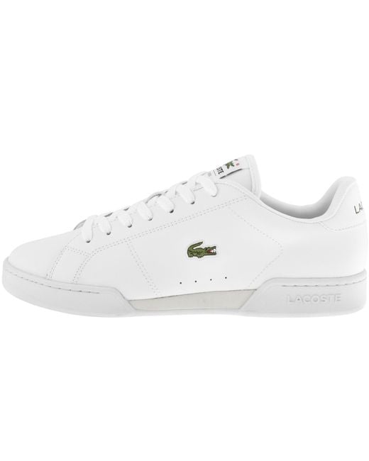 Lacoste White Carnaby Cup Trainers for men