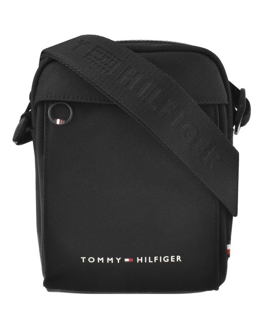 Tommy Hilfiger Black Element Mini Reporter Bag for men