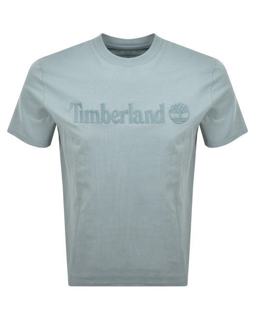 Timberland Blue Hampton T Shirt for men